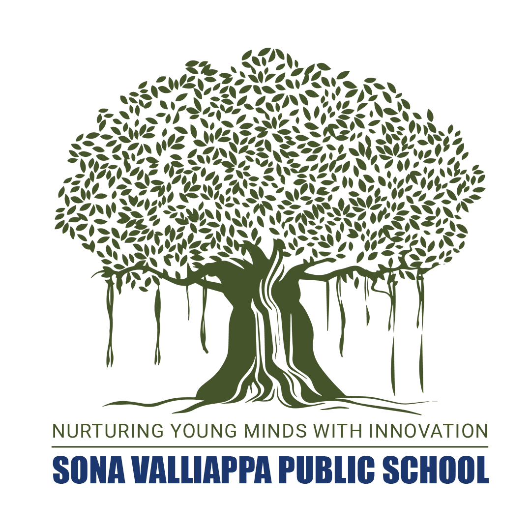 Sona Valliappa Public School Logo